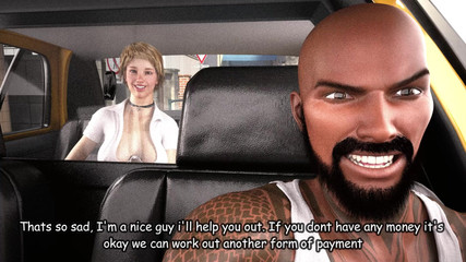 Big Dick Taxi Driver Takes College Girl's Pussy as Payment